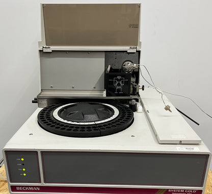 ÉCHANTILLONNEUR AUTOMATIQUE BECKMAN GOLD 507/DÉTECTEUR 168/MODULE SOLVANT 126 LOT DE PIÈCES/RÉPARATION