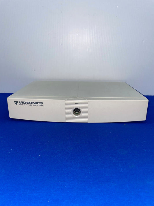 VIDEONICS, TM3000NTSC, VIDEO TITLEMAKER 3000