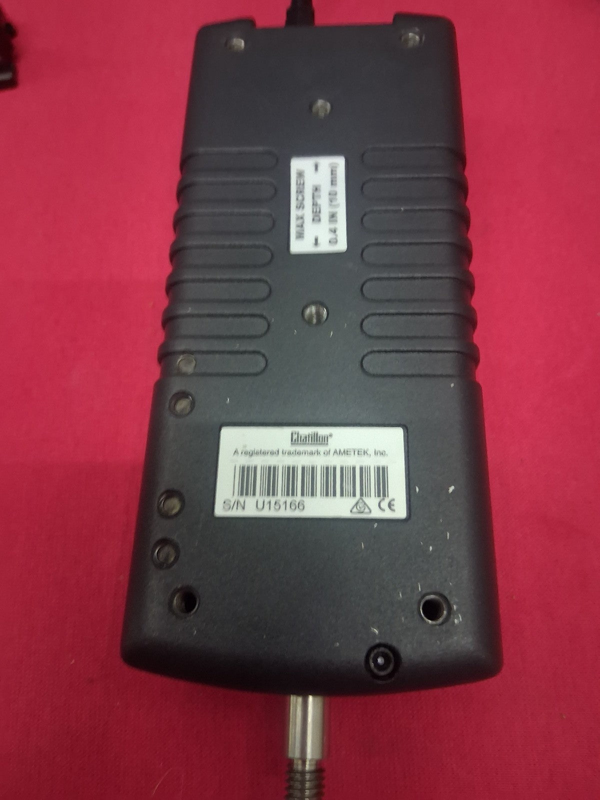 Chatillon DFS2-200 Digital Force Gauge 200 lb -/ 100 kg Load Cell DFSII AMTEK
