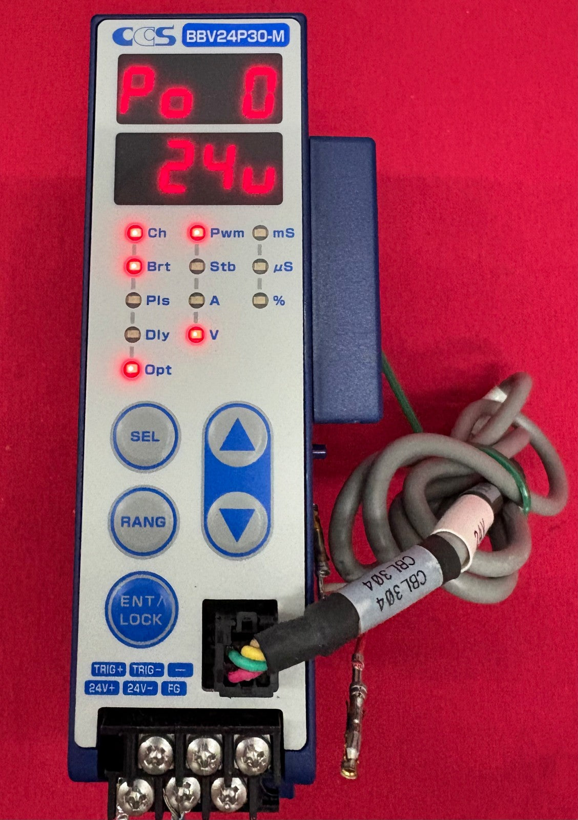 CCS BBV24P30-M / BB-V24P30-M LED MASTER UNIT LIGHTING CONTROLLER - PARTS/REPAIR