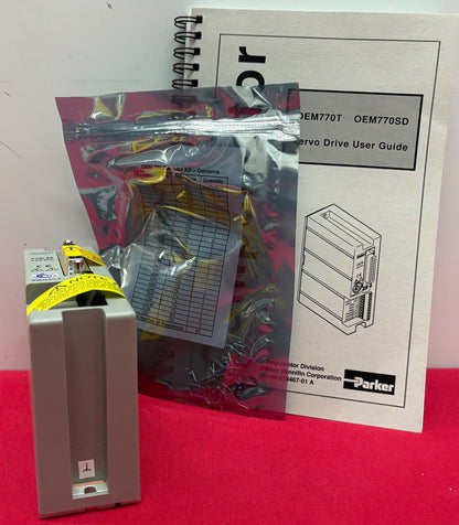 パーカー コンピュモーター OEM770T トルクサーボドライブ &amp; 73-018496-01 REV B 抵抗器キット