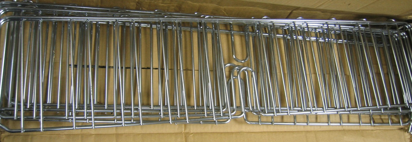 METRO SHELF DIVIDER DD36C 8"x36" NEW NSF CHROME PLATED  1 LOT QTY OF 6