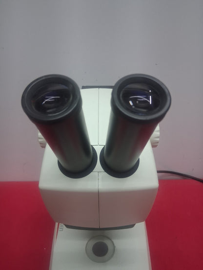 LEICA EZ4 8-35X MAGNIFICATION STEREO MICROSCOPE TOP AND BOTTOM LED PARTS/ REPAIR
