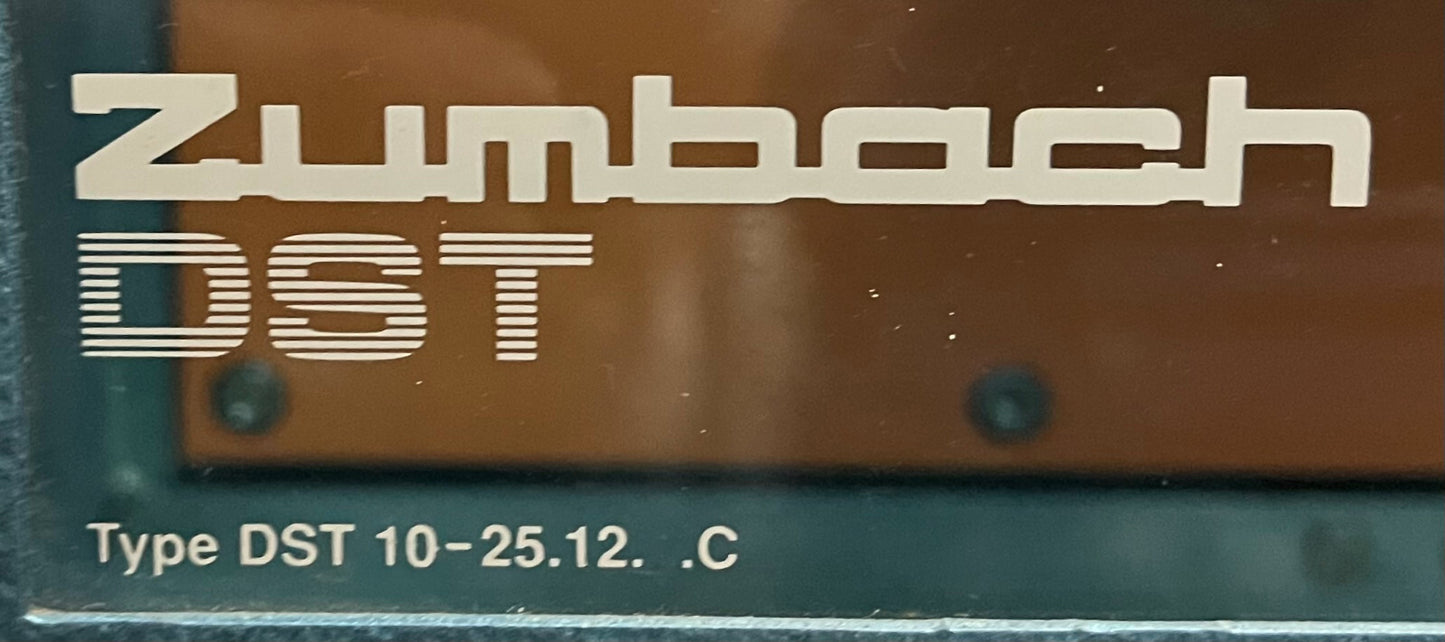 ZUMBACH DST 10 VONKENTESTER DST-10-25.12. .C TYP DST.10.12.40 VOOR ONDERDELEN/REPARATIE