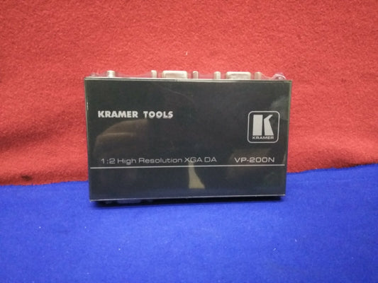 KRAMER TOOLS MODEL # VP-200 N1:2 HIGH RESOLUTION HGA DADISTRIBUTION AMPLIFIER 12