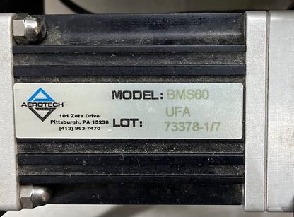 AEROTECH ATS20015 &amp; 20015-40P MOTORISIERTER XY-LINEARBÜGEL, CA. 150 MM, 6" WEGBEWEGE