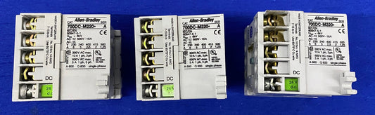 Allen Bradley AB M220 700DC-M220* SER A コンタクト - 1 ロット数量 3