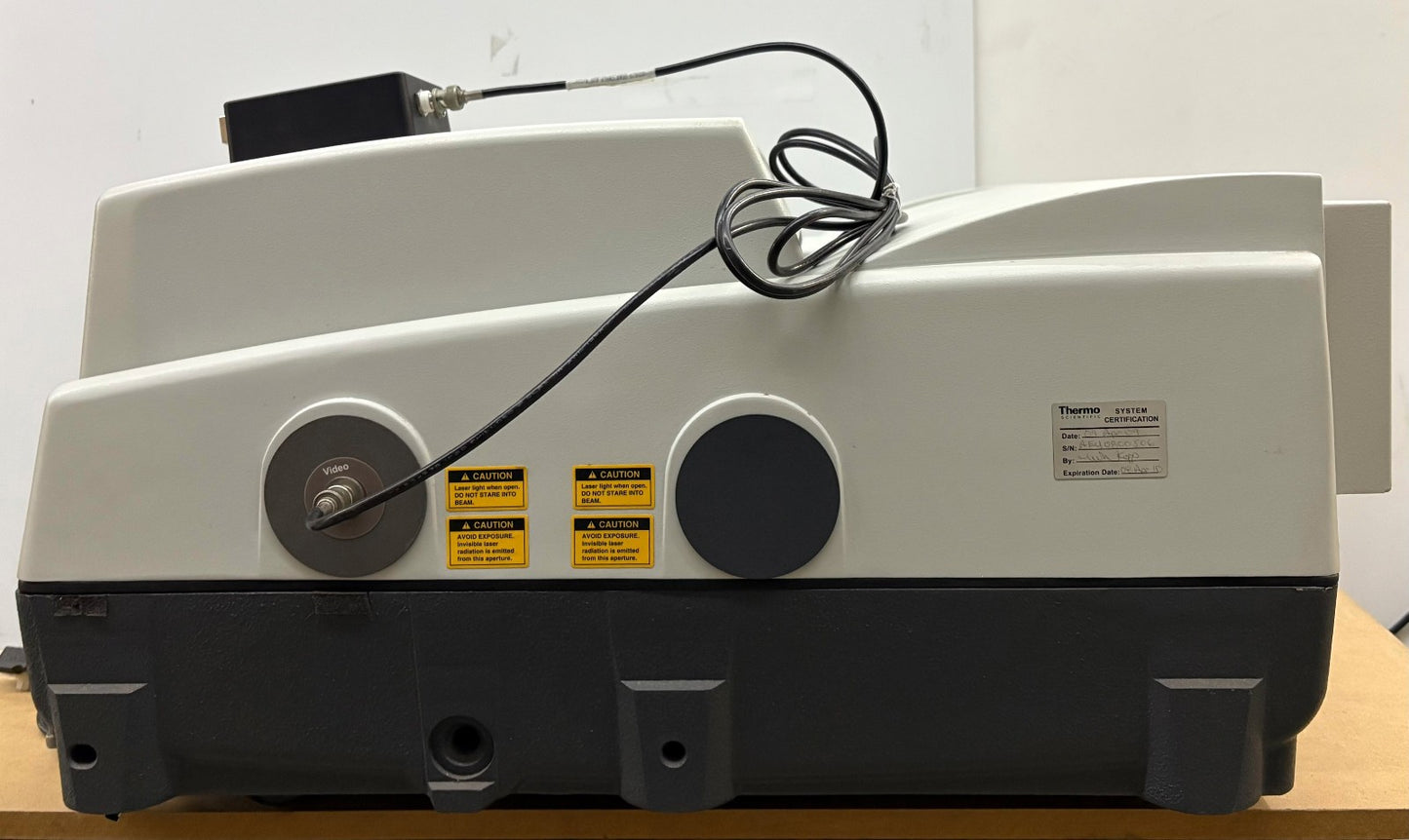 THERMO SCIENTIFIC NXR FT RAMAN SPECTROMETER MODULE DATE 2008 - FOR PARTS/REPAIR