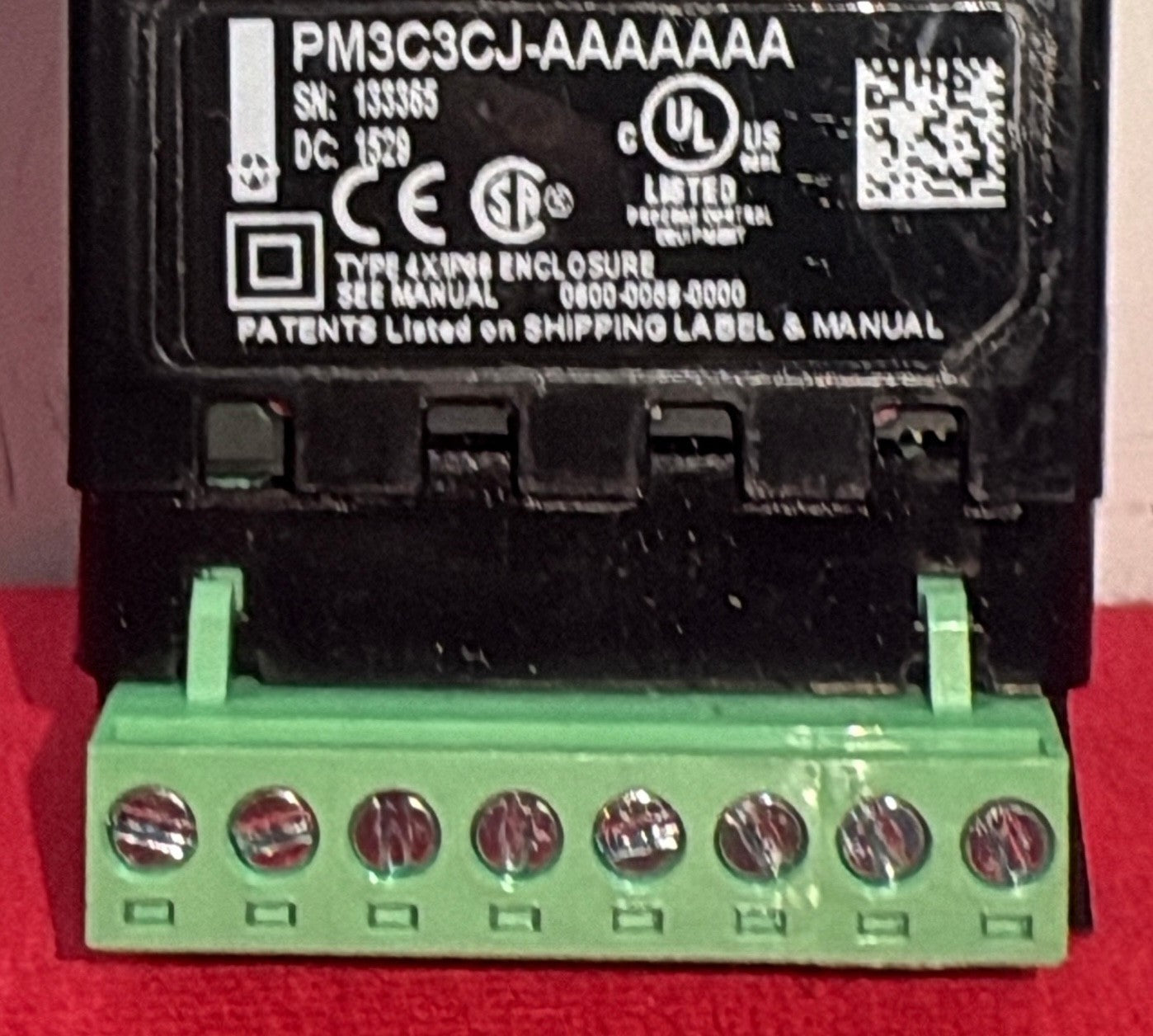 WATLOW EZ-ZONE® PM3C3CJ-AAAAAAA PID CONTROLLER PANEL MOUNT DC 1529