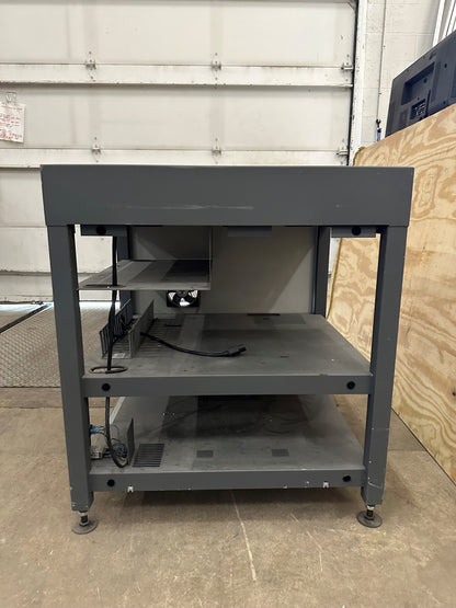 TABLE WITH GRANITE SURFACE TABLE TOP 31" w X 27 1/4" D X 35" H