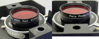 POLAROID GELCAM COPAL ROOD SLUITER met EP-H7 0.7x ELEKTROFORESEKAP 