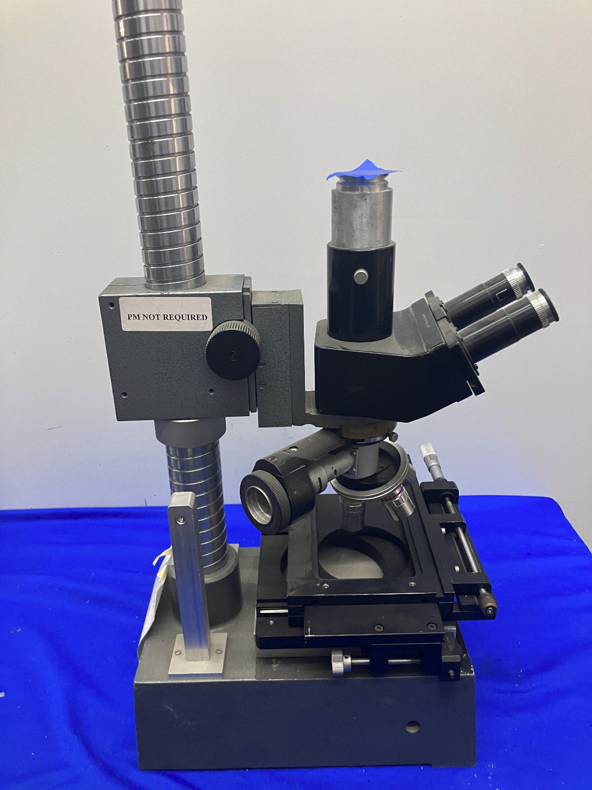 SIMPLEX MULTIFUNCTIONELE MICROSCOOP OCULAIRES 10XM SN 1237 VOOR ONDERDELEN/REPARATIE 