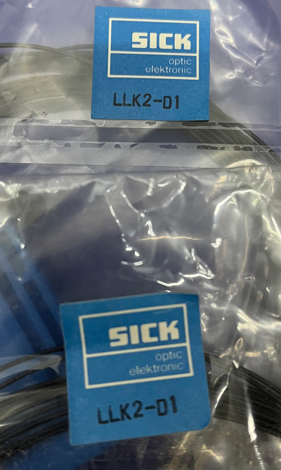 CAVO IN FIBRA OTTICA SICK LLK2-D1 - 1 LOTTO QTY DA 2