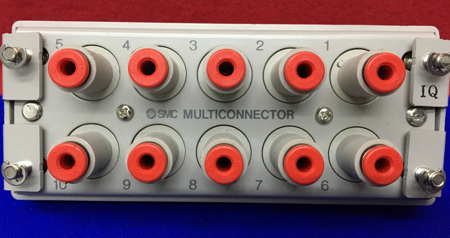AANTAL VAN 2 - SMC MULTICONNECTORS 10-POORTS