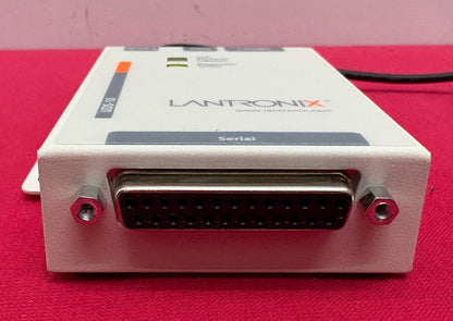LANTRONIX® UDS-10 SERIAL TO ETHERNET INTERFACE 080-212-000 w/ POWER SUPPLY