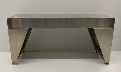 Gowning MMBT STAINLESS STEEL CLEANROOM BENCH 36" X 18" X 17.75" ADJUSTABLE FEET