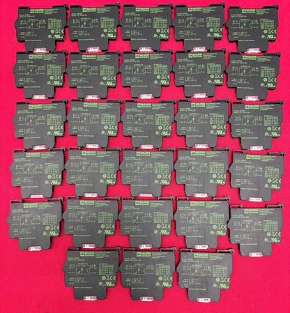 QTY 28 MURR 52501 SOLID STATE RELAY MODULE 6.2mm WIDE 35mm DIN RAIL MOUNT 52501