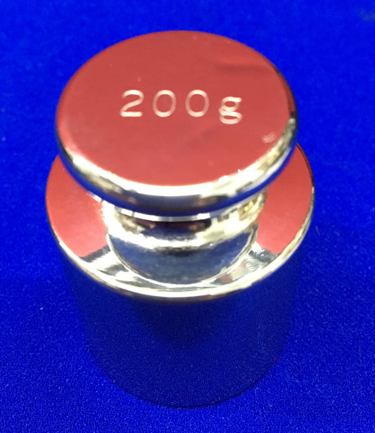 OHAUS 200g WEIGHT WITH CASE & GLOVE