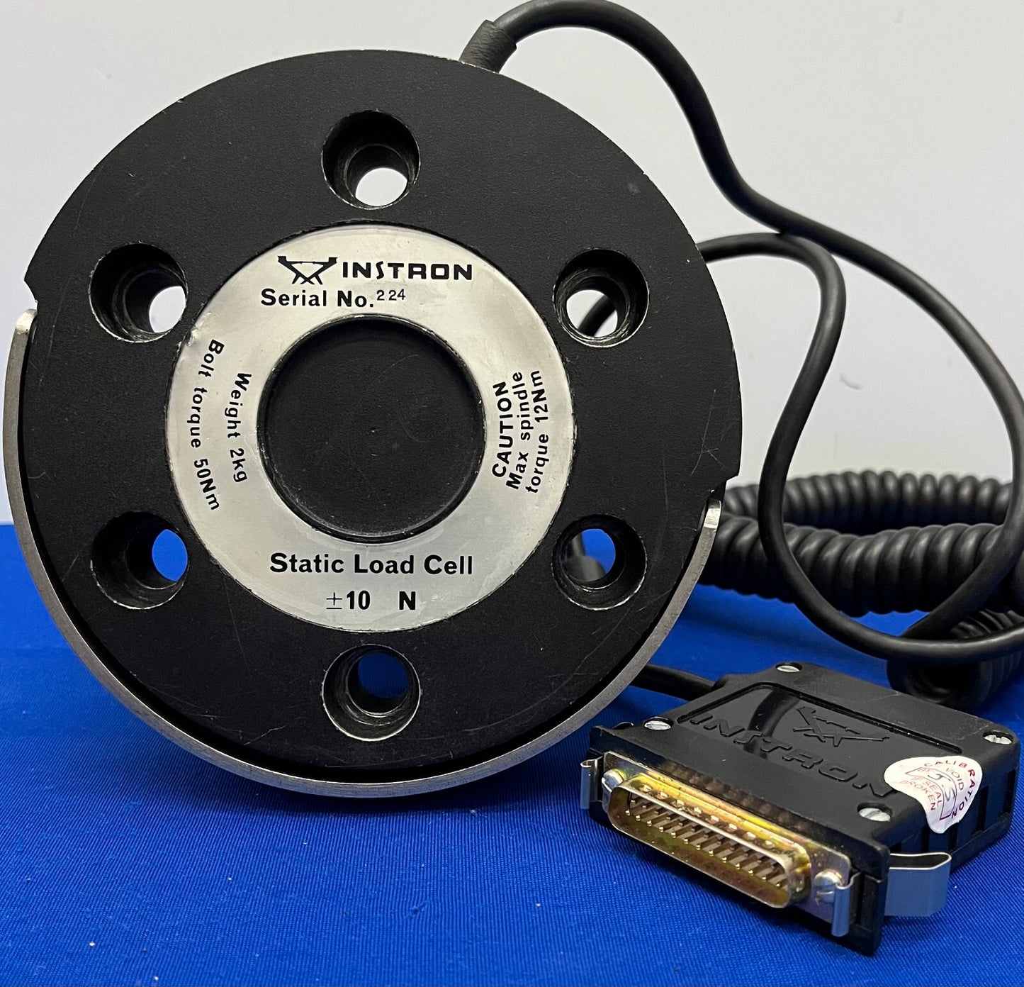 INSTRON 2525-808 +/-10N STATISCHE WÄGEZELLENGEWICHT 2kg