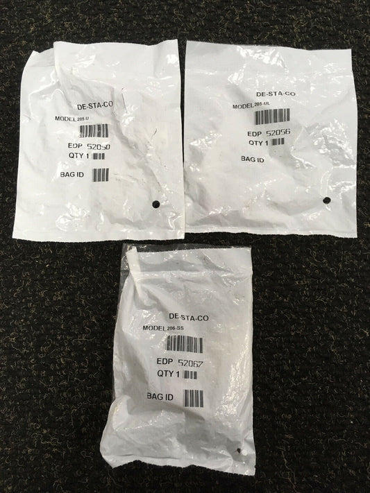 DE-STA-CO-SCHELLEN JEWEILS 1 - 205-U EDP 52050 / 205-UL EDP 52056 / 206-SS EDP 52067