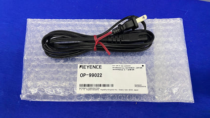 KEYENCE OP-88020 AC ADAPTOR POWER SUPPLY & OP-99022 AC CABLE