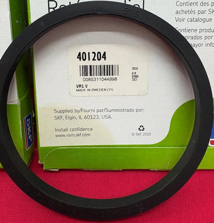 SKF 401204 VR1 V FLUOROCARBON OIL SEAL RUBBER V-RING - 1 LOT QTY 2