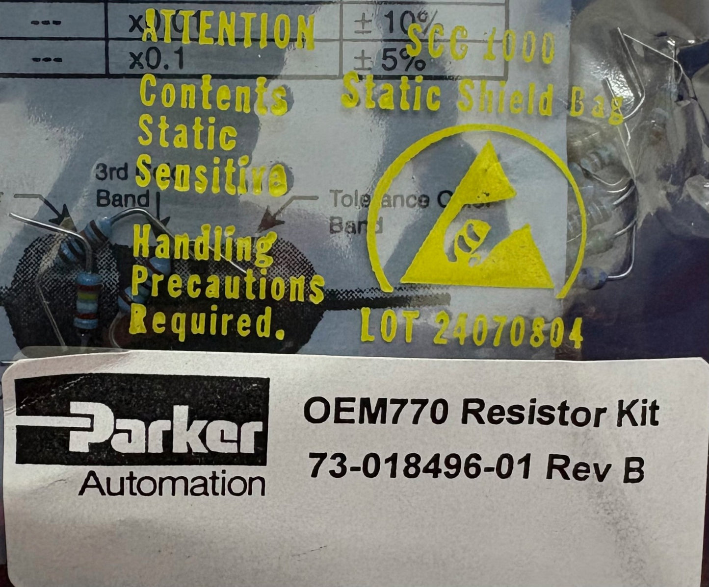 PARKER COMPUMOTOR OEM SERIES TORQUE SERVO DRIVE OEM770T w/ 73-018496-01 REV B