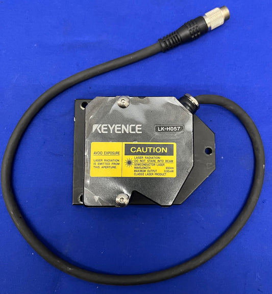 TÊTE DE CAPTEUR KEYENCE LK-H057 TYPE LARGE LASER CLASSE 2