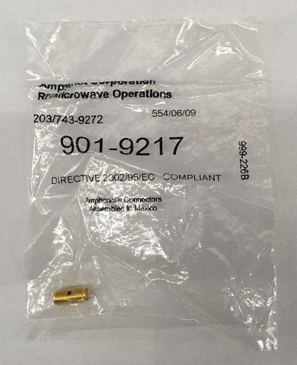 AMPHENOL ® コネクタ 901-9217 シリーズ STRT ジャック-ジャック GLD RF アダプタ
