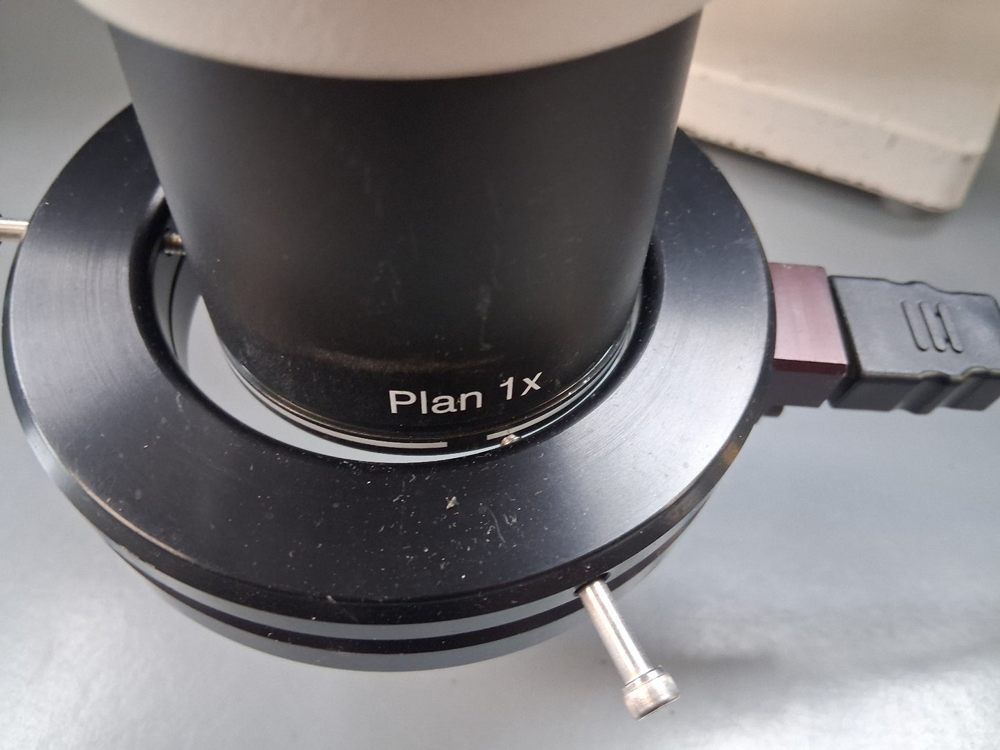 NYOPTICS INC ERGO SPZ MODULE 8-80X ERGONOMIC MICROSCOPE DUAL ARM BOOM STAND LED