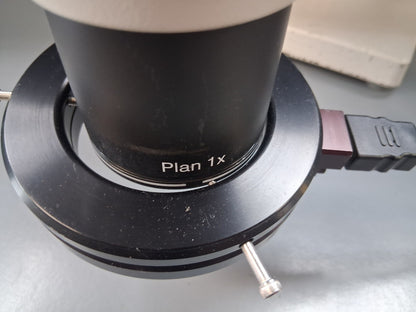 NYOPTICS INC ERGO SPZ MODULE 8-80X ERGONOMIC MICROSCOPE DUAL ARM BOOM STAND LED