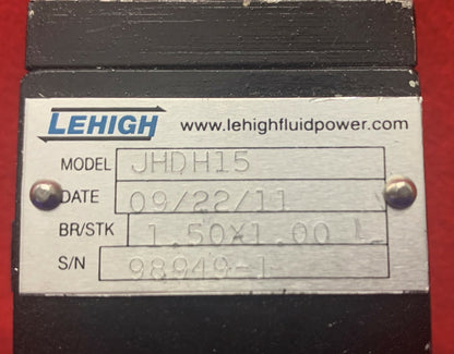 LEHIGH JHD Bombola pneumatica per carichi pesanti JHDH15 BR/STK 1.5x1.00 