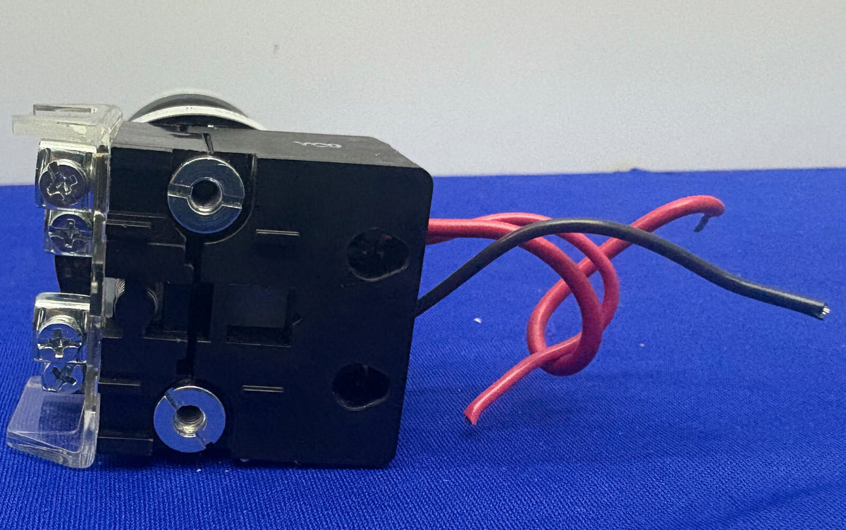Allen Bradley 800H-QPTH2M SER D LED PILOT LIGHT HAZ LOC PUSH BUTTON & 800TC-N374
