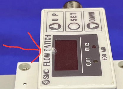 SMC デジタルフロースイッチ PFA750-N02-27 12-24VDC