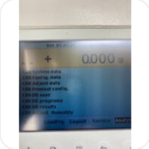 SARTORIUS LMA200PM MOISTURE ANALYZER WITH MICROWAVE DRYING ITEM IS USED
