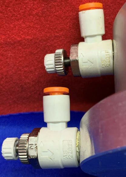 Cilindro neumático Mead Fluid Dynamics SS-250X1-FB con SMC AS2201F