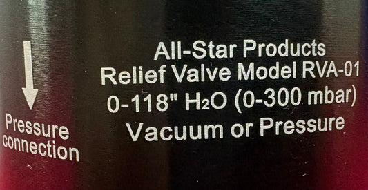 ALLSTAR RVA-01 PRESSURE REDUCING VALVE MAX PSI 4.260 PIPE SIZE 1.25 ALUMINUM