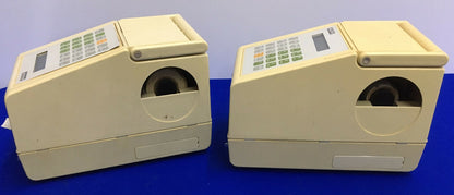 QTY 2 - SATO CORP  M-3200 BAR CODE PRINTERS FOR PARTS/REPAIR