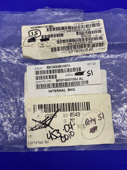 BF074D0105J CONDENSADORES DE PELÍCULA 1UF 5% 63VDC RADIAL - 1 PAQUETE CANTIDAD 51 