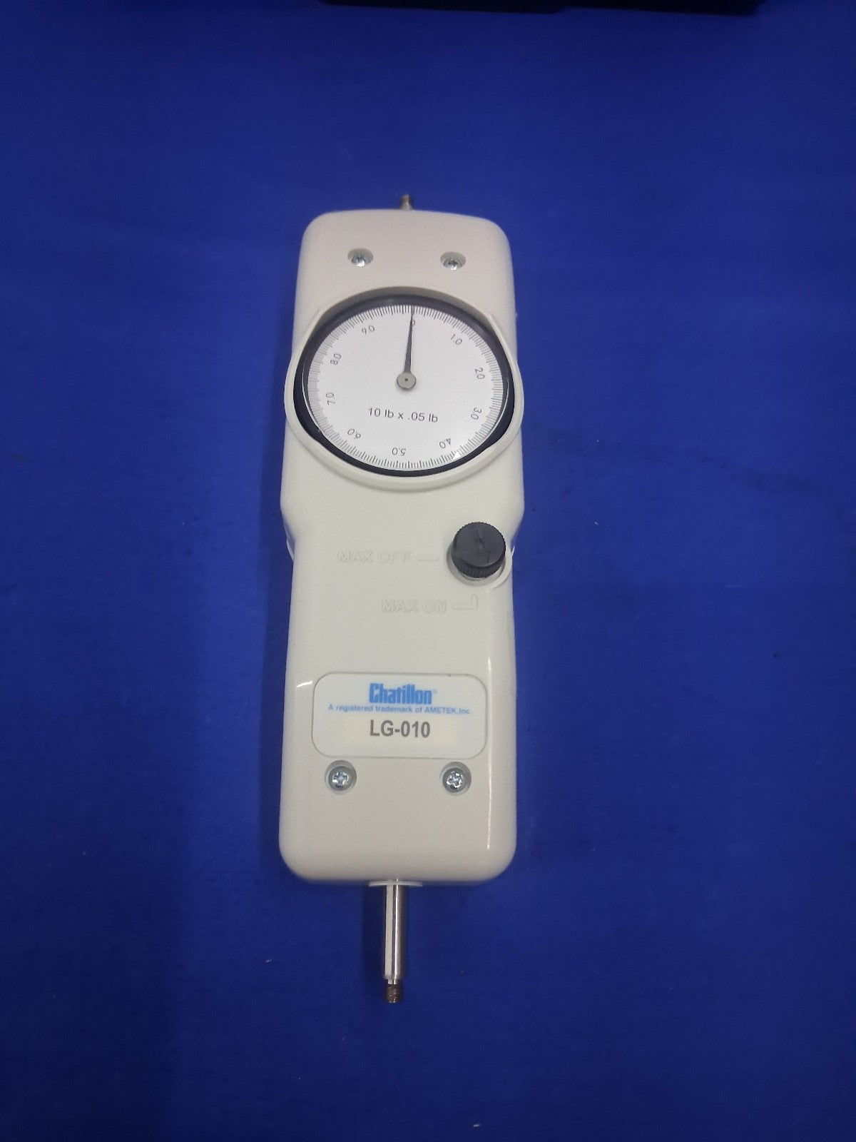 Chatillon LG-010 Mechanical Force Gauge 10 lb x 0.05 lb LOAD CELL