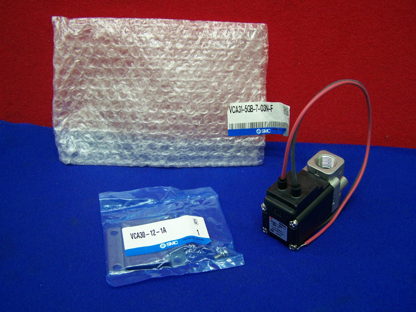 SMC VCA31-5GB-7-03N-F VENTIL ENTHÄLT VCA30-12-1A (HALTERUNG) 0-0,15 MPa