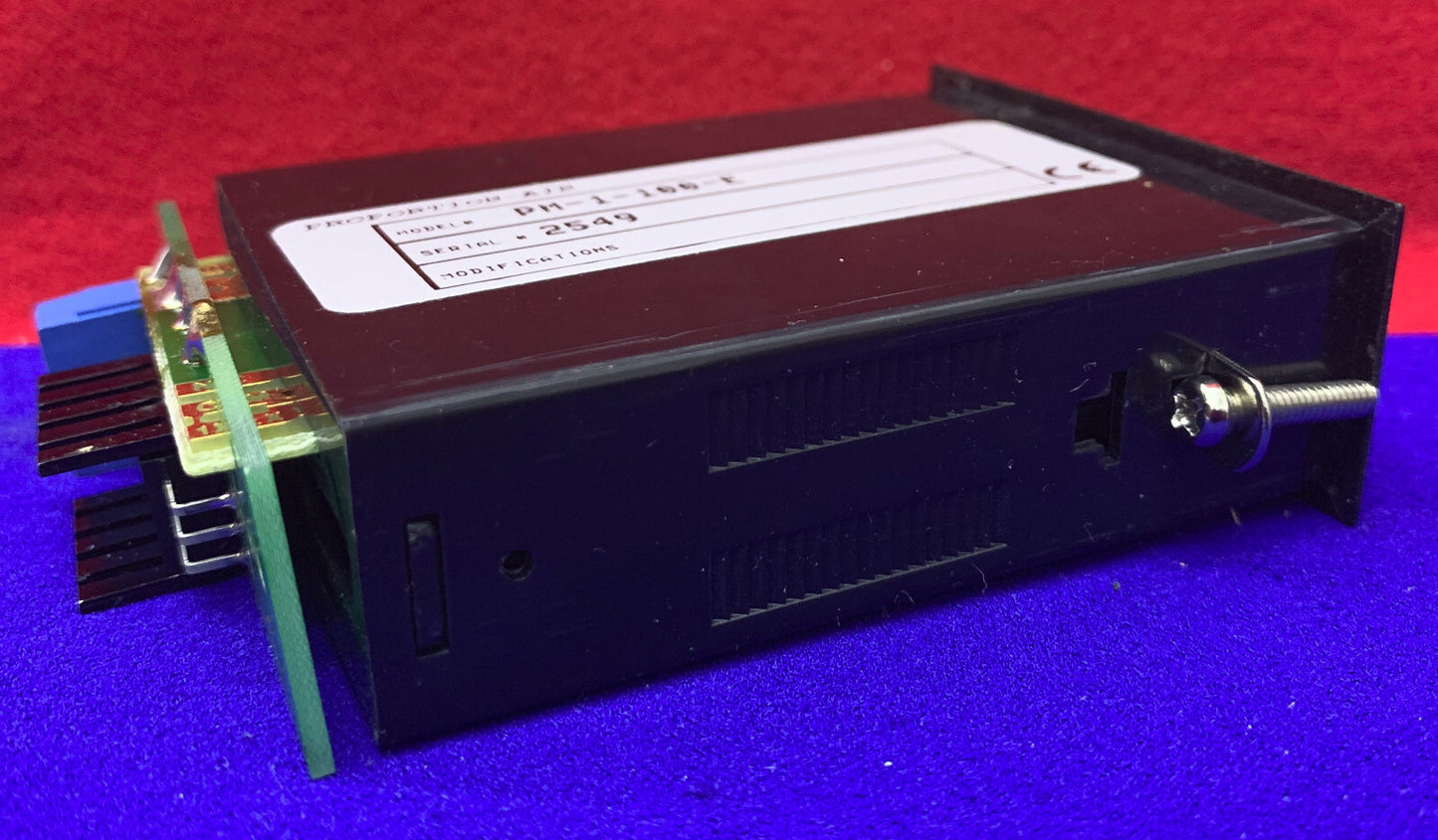 INDICATORE DI PRESSIONE DIGITALE A LED PROPORTION-AIR PM-1-100-E SN 2549
