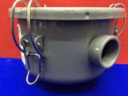 Filtro de acero al carbono Solberg, sin filtro incluido, modelo CSL-843-075HC