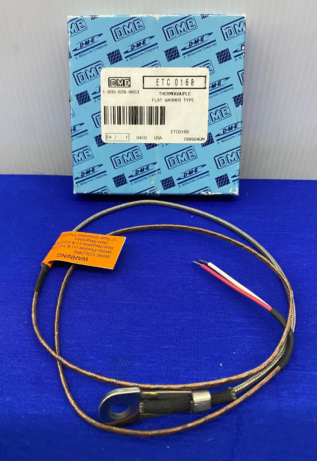 DME D-M-E ETC0168 THERMOCOUPLE FLAT WASHER TYPE