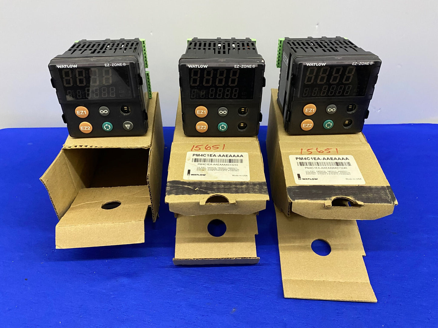 WATLOW EZ-ZONE® PM4C1EA-AAEAAAAA GEÏNTEGREERDE MULTIFUNCTIONELE CONTROLLER