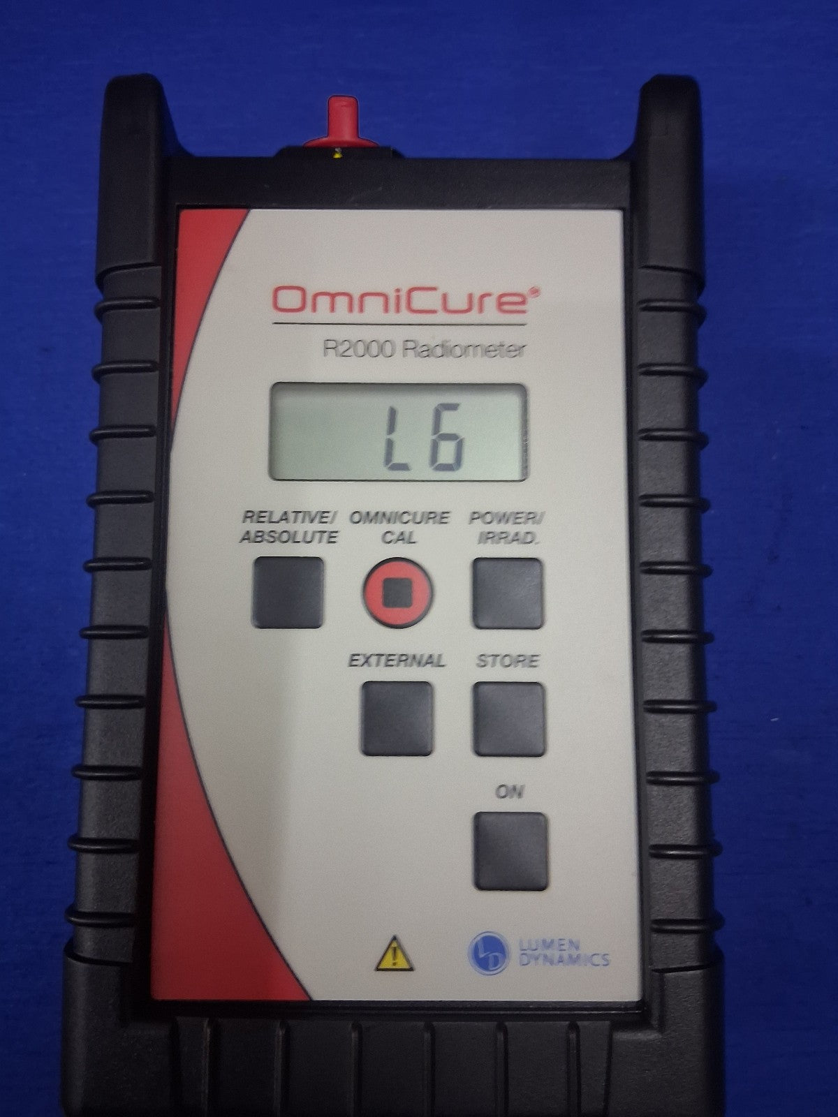 OmniCure R2000 Radiometer with 8mm, 5mm, and 3mm Adapters