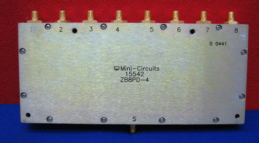 MINI-CIRCUITOS DIVISOR DE POTENCIA ZB8PD-4 15542 6.4 5600 a 6800 MHz 8 VÍAS 50 Ohm