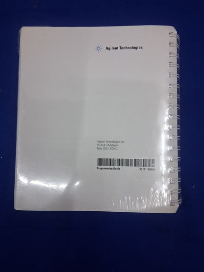 AGILENT HP 53131A/132A 225 MHz UNIVERSAL COUNTER PROGRAMMING GUIDE 53131-90044