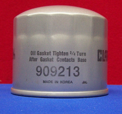 FILTRO OLIO CLARK 909213 3,30" H, OD 3,70", DIAMETRO THD 18,30mm