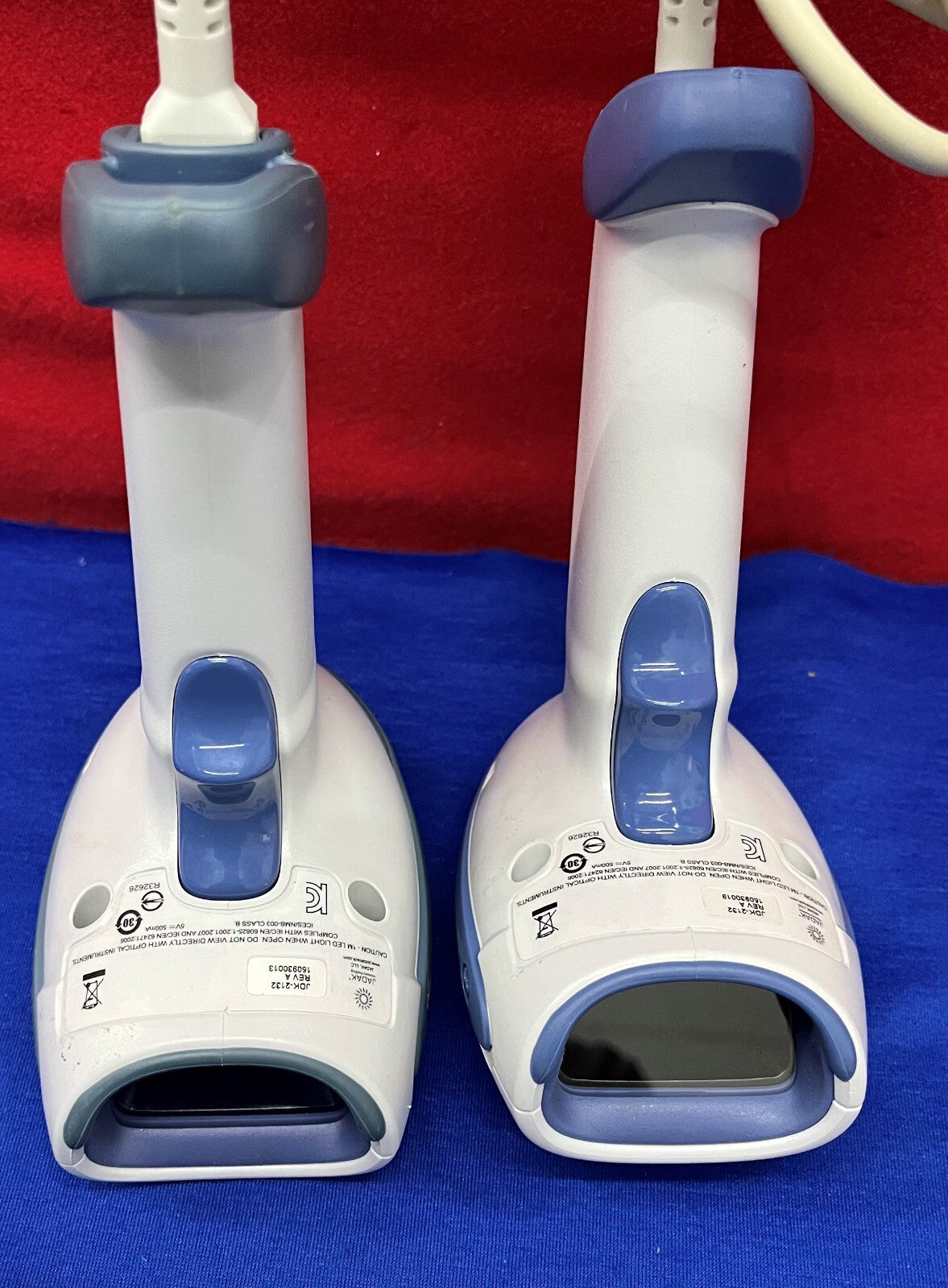 Motorola JADAK JDK-2132 REV A USB バーコード スキャナー 2 個セット